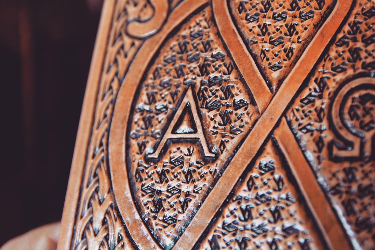 Custom Leather Bible Handmade Antique