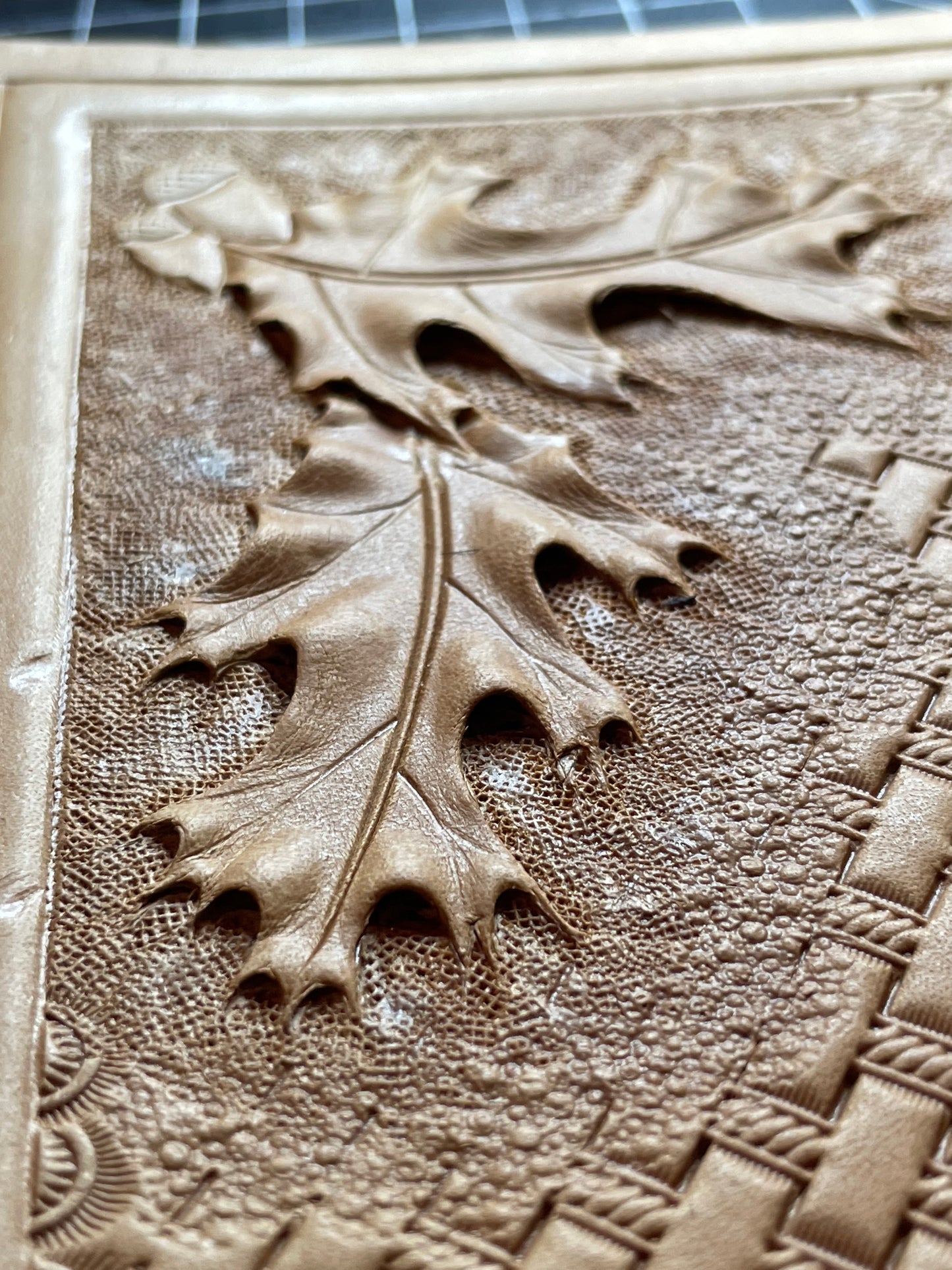 Handmade Leather Bible: Custom Design